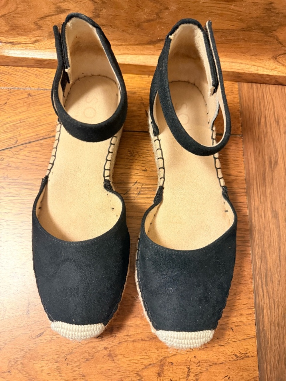 Soul naturalizer Black velcro Ankle-Strap Espadrille